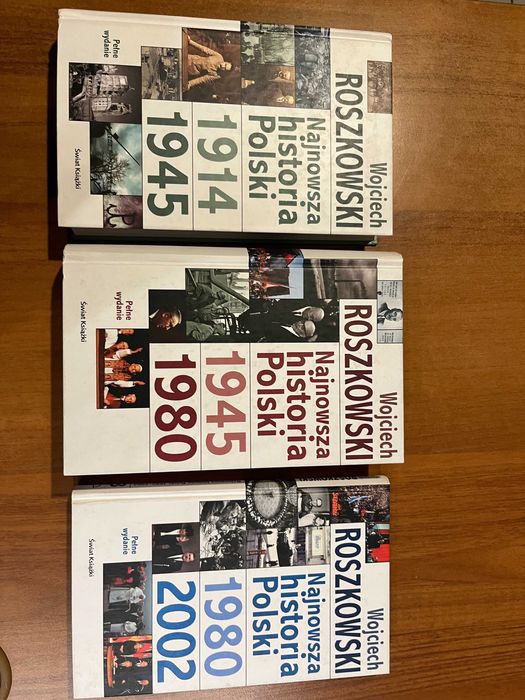 Najnowsza historia Polski , tom 1-3 , komplet , Stan idealny, HISTORIA