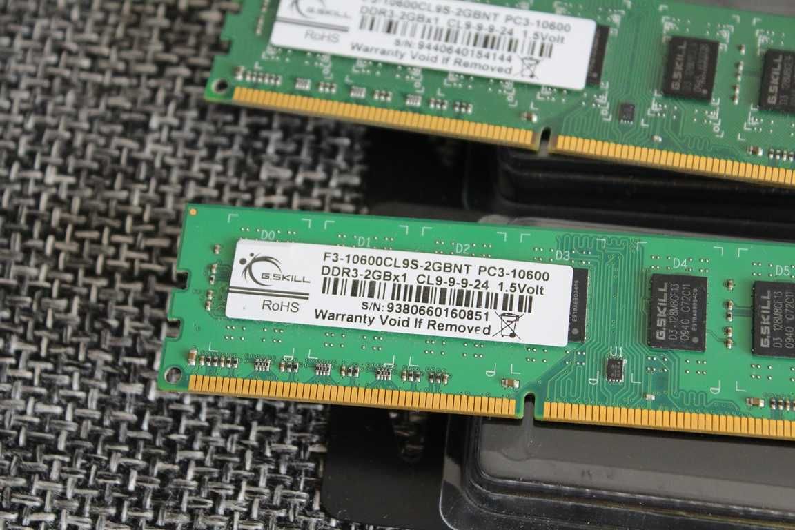Оперативна память G.SKILL 2x2Gb (4Gb) 1333 DDR3