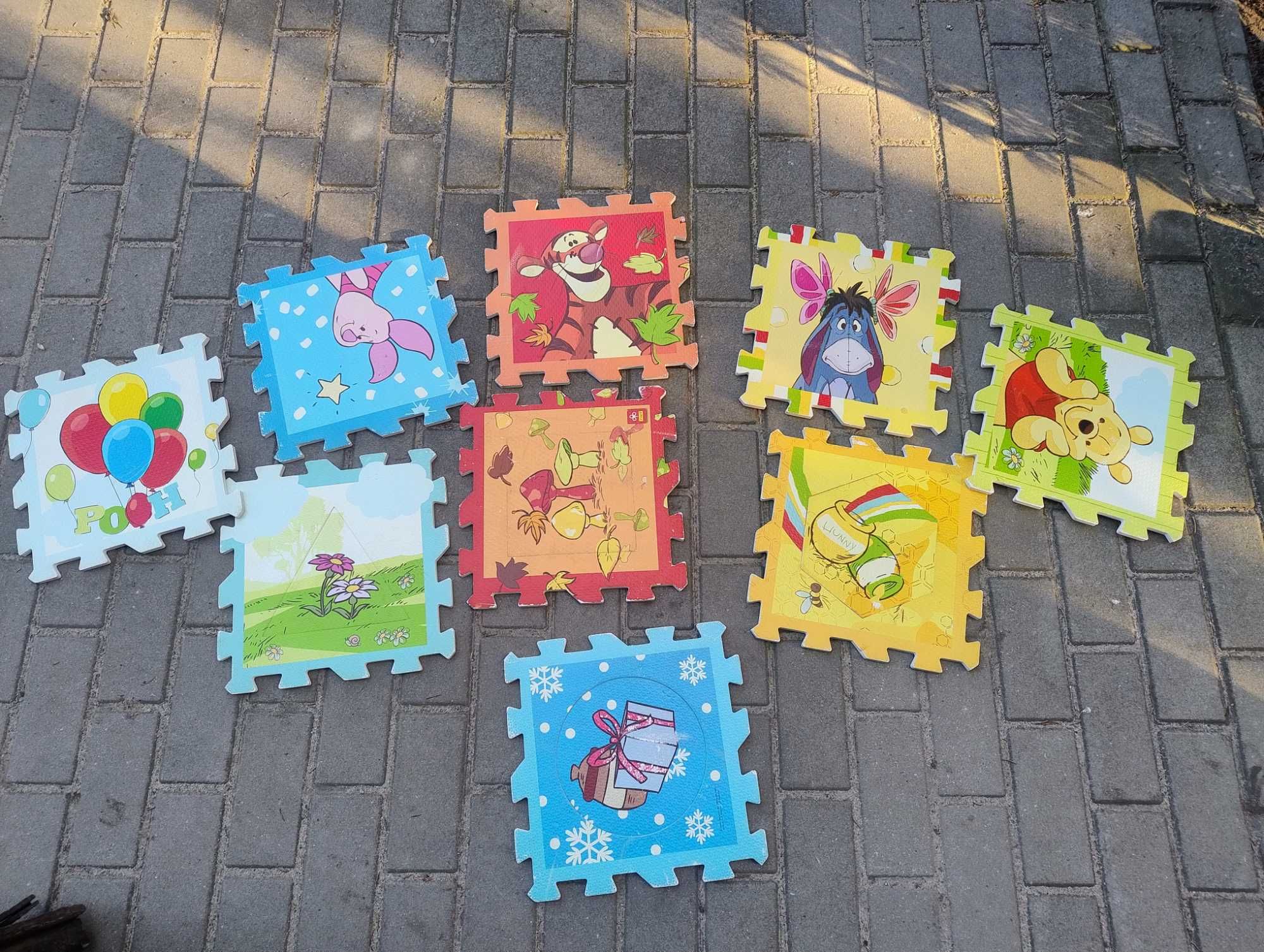 Piankowe puzzle Kubuś Puchatek