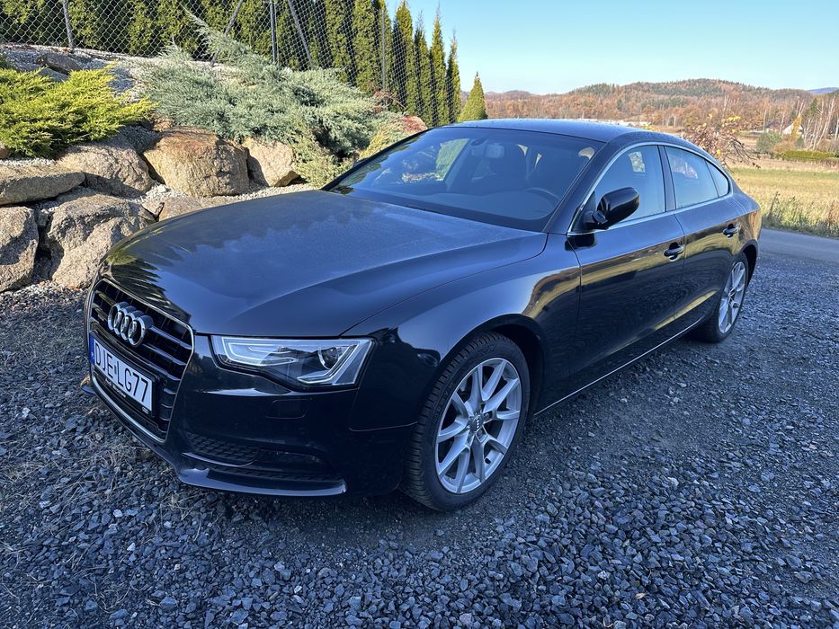 Audi A5 Sportback 2.0 TFSI - śnieg i lód mu nie straszne!