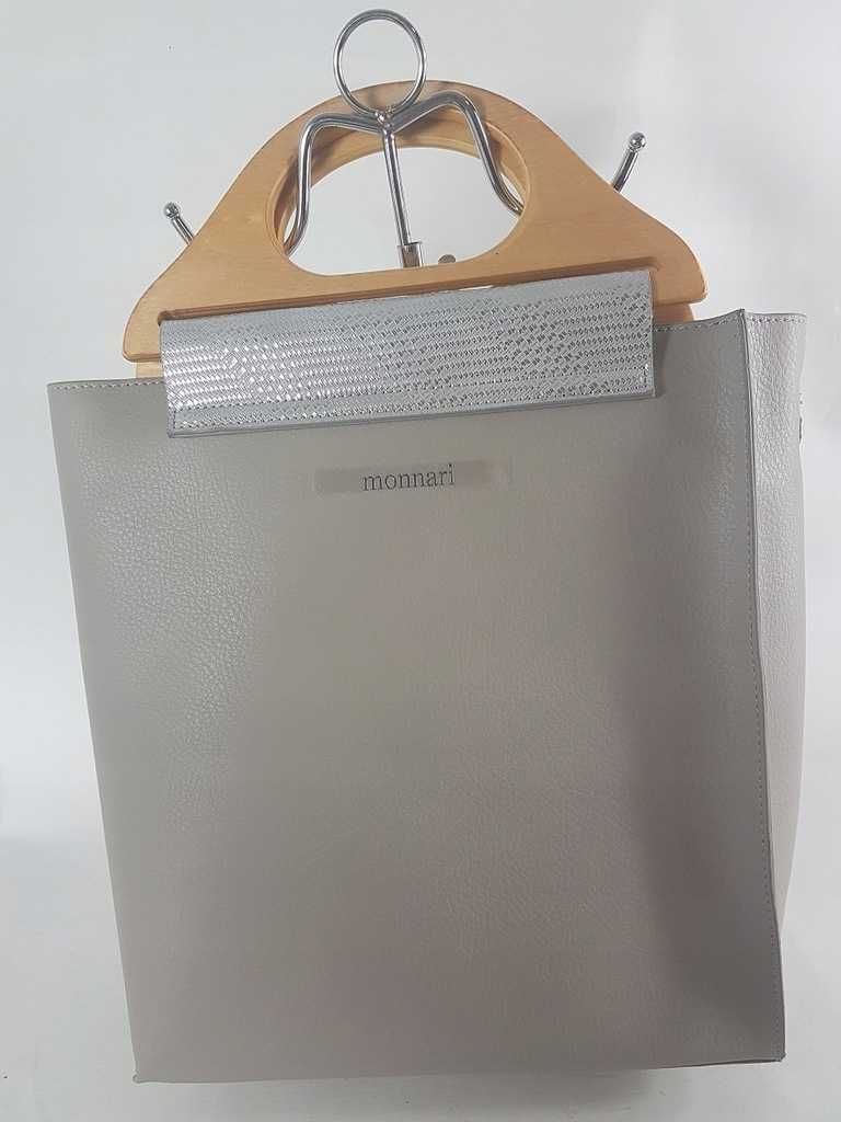 Monnari torebka shopper skóra ekologiczna wielokolorowy