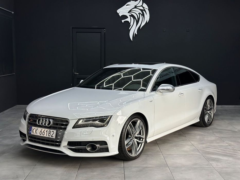 Audi S7 Sportback Audi S7 4.0 TFSI, Individual, Zadbana, Pełna dokumentacja serwisowa