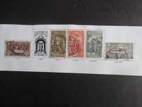 Selos Portugal 1931- S. António Incompleto (falta o de 25 c.)