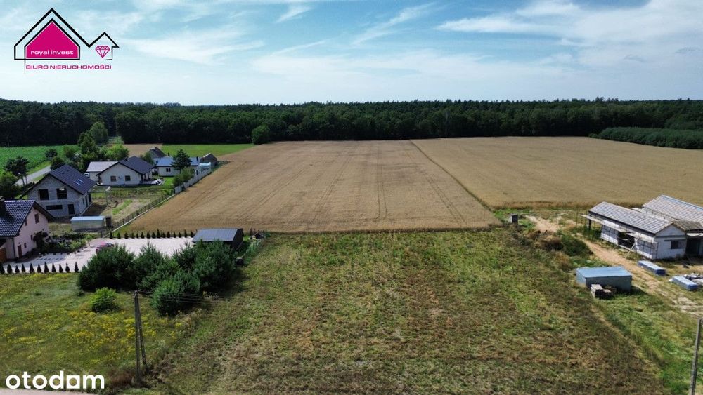 Duża działka budowlana 1800m2