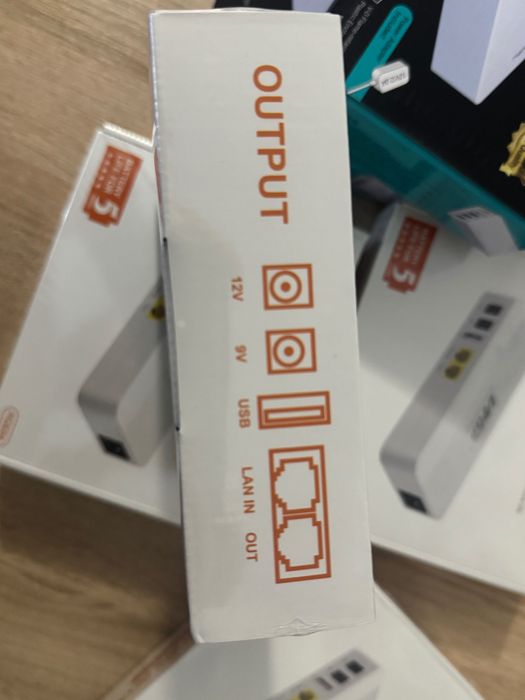 UPS power bank для роутера/відеокамер 5/9/12 вольт