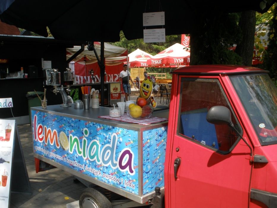 Okazja Piaggio Ape gotowy biznes food truck lody hot-dog kawa eventy
