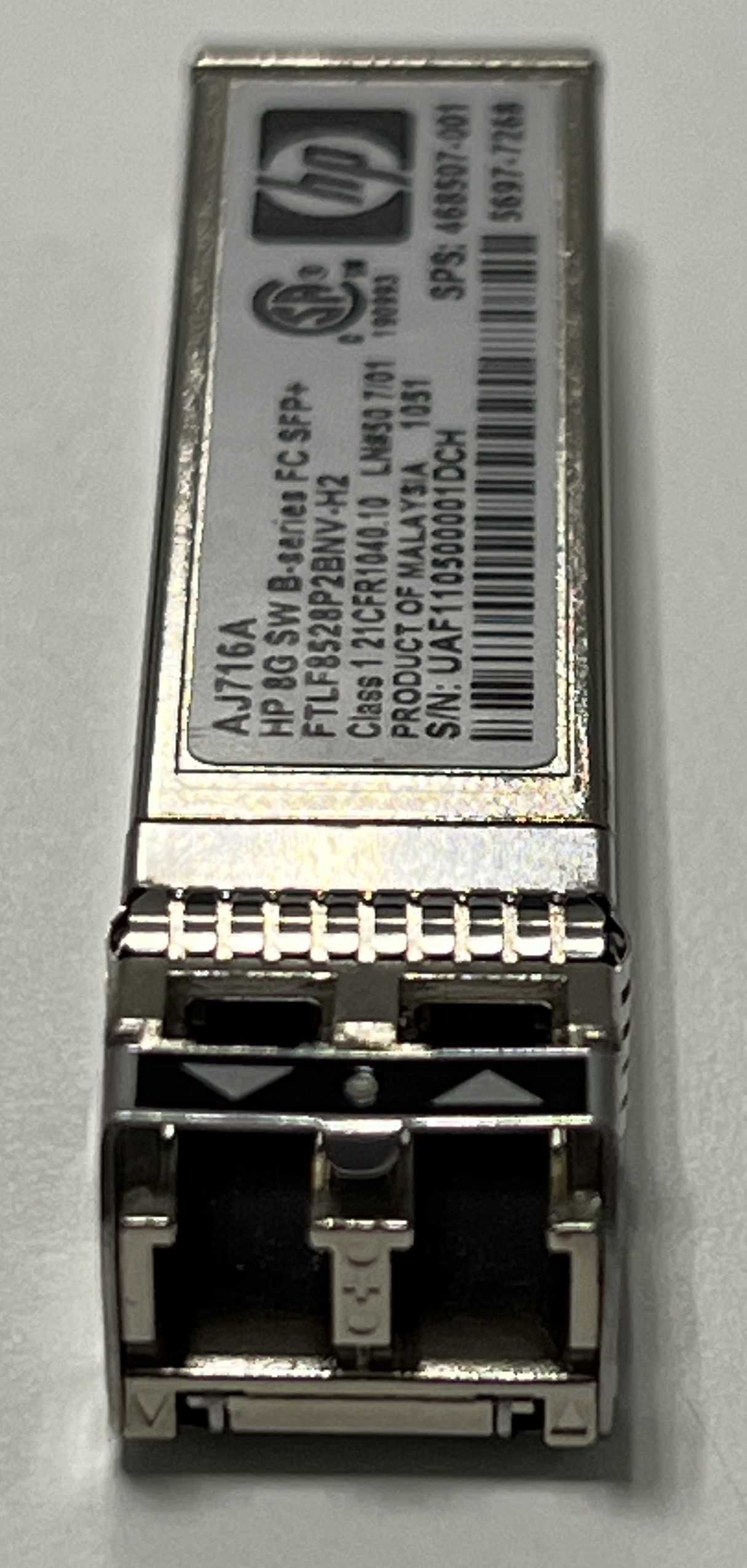 Gbic SFP+ Transceiver Ótico HP AJ716A - USADO