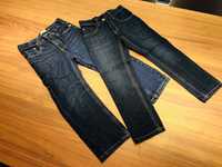 Paczka 2 pary spodni JEANS rozm. 122