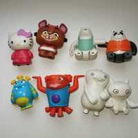Іграшки МакДональдз Хеппі Міл Ми Ведмеді Дім Hello Kitty, 8 штук