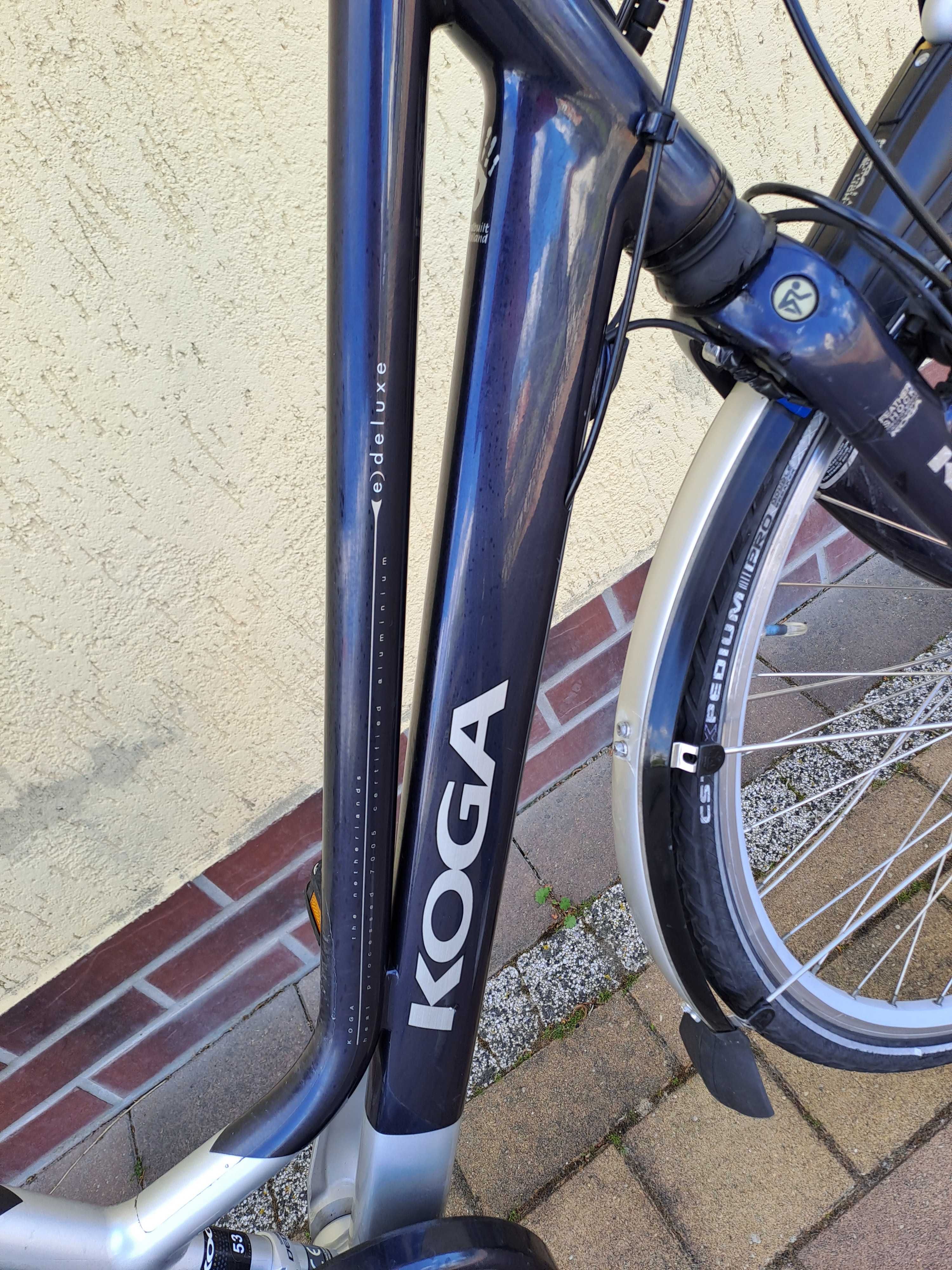 KOGA DELUXE, holenderski rower elektryczny/3x9Nexus/53cm/ALU