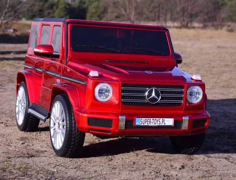 Auto samochód na akumulator Mercedes G500 samochodzik autko SUV RC