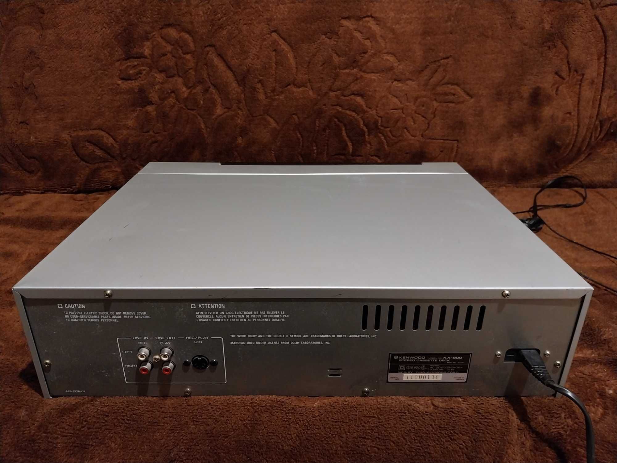 Magnetofon kasetowy Deck Kenwood KX-900/amorf