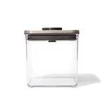 Pojemnik POP2/2,5L kwadratowy - Steel / OXO