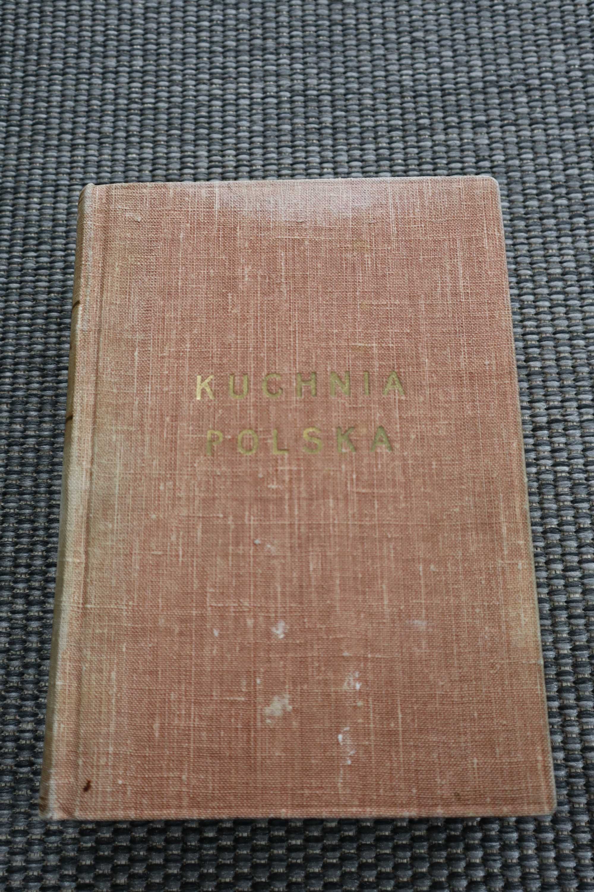 Książka kucharska BERGER Polska Kuchnia 1956 r b061824
