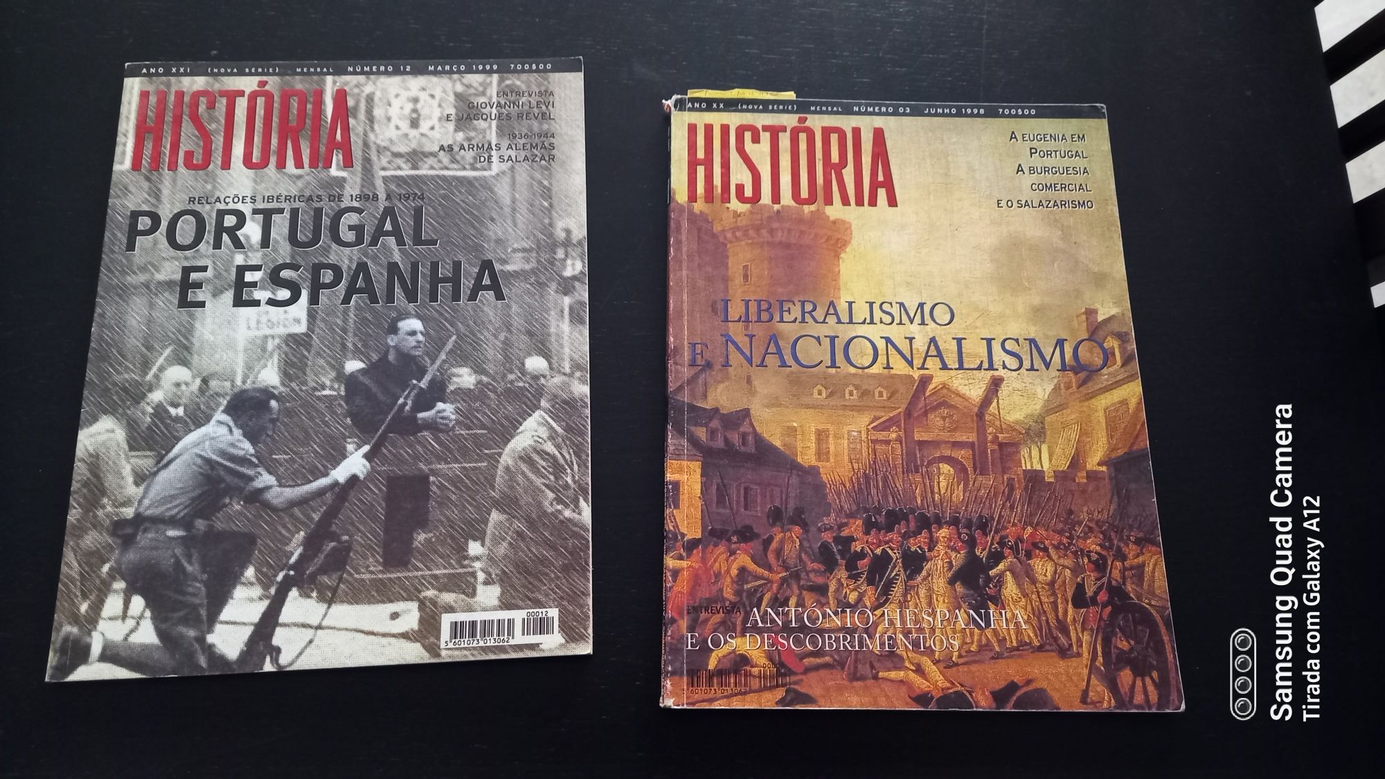 Revista Historia pack com 22 revistas de 1995 a 2005a