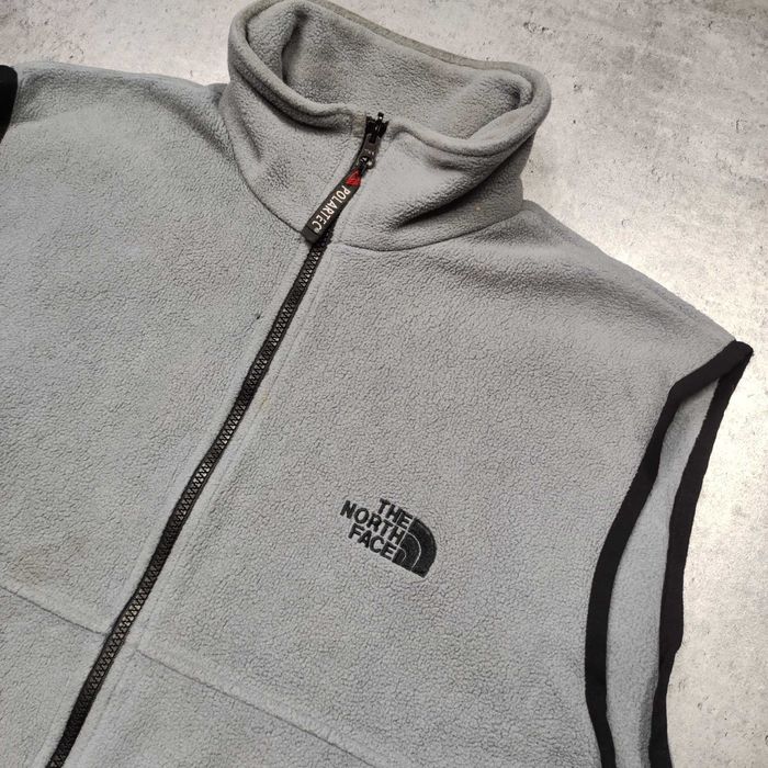 MĘSKA RETRO KAmizelka Polar POLARTEC Ocieplana Thermal The North Face