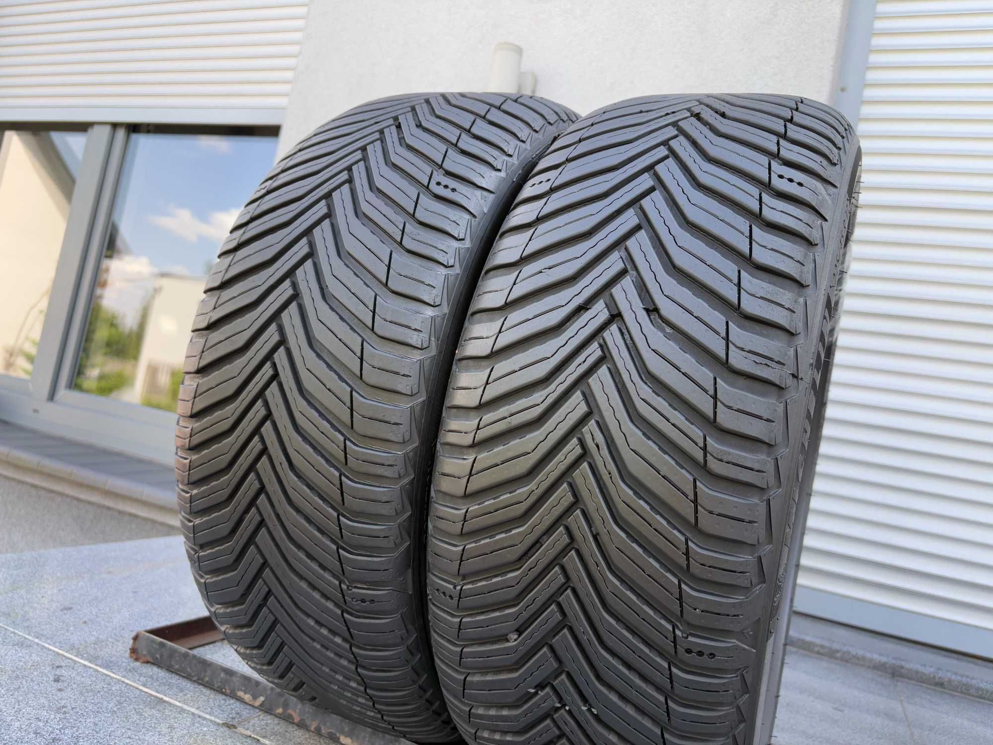 2szt całoroczne 225/45R17 Michelin 6,4mm 2024r bdb stan! 4S226 gwaranc