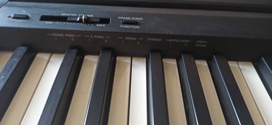 Pianino elektroniczne Yamaha p-35b PEŁNY ZESTAW