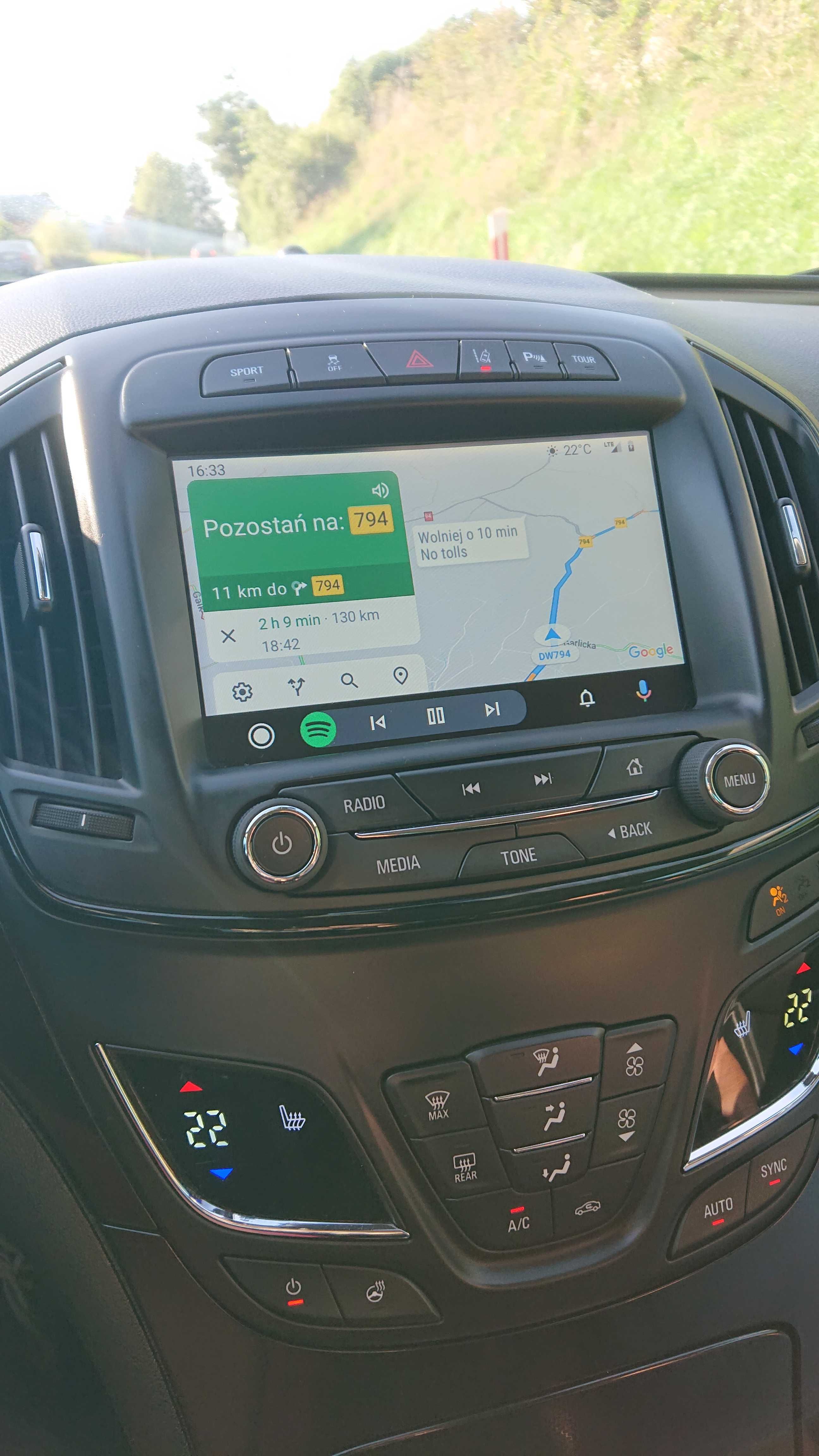OPEL INSIGNIA 2014-15 HMI2.5 Android Auto CarPlay