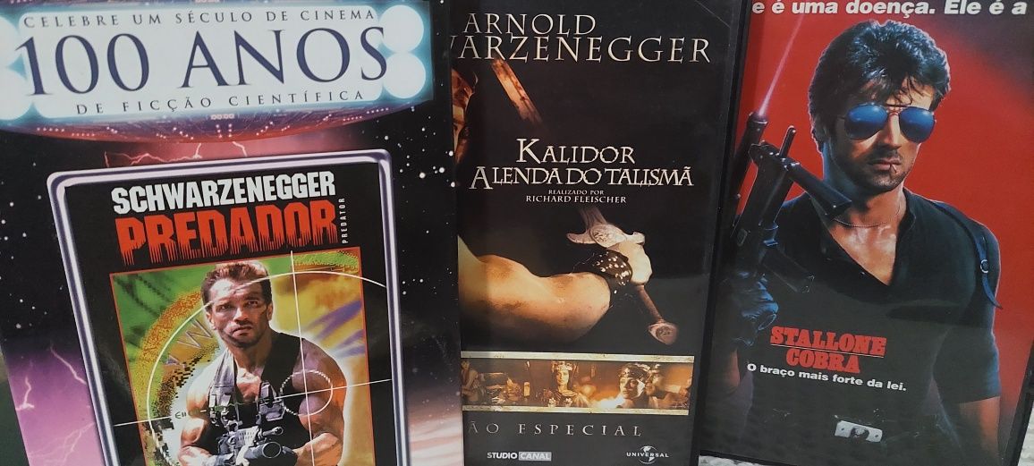 Filmes acção clássicos em dvd