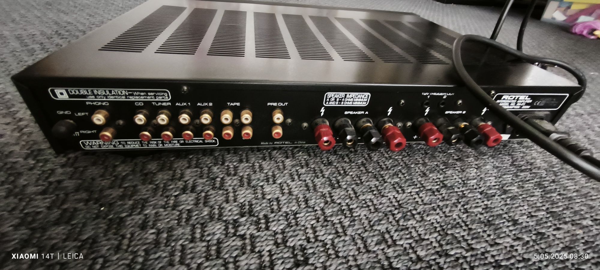Wzmacniacz Rotel ra-01
