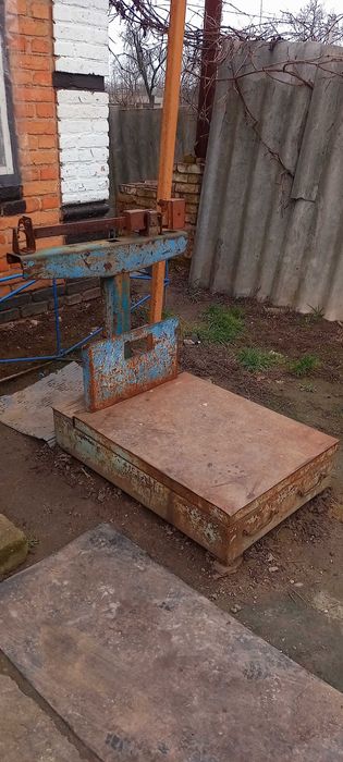 Ваги підлогові 500кг для домашнього та промислового використання