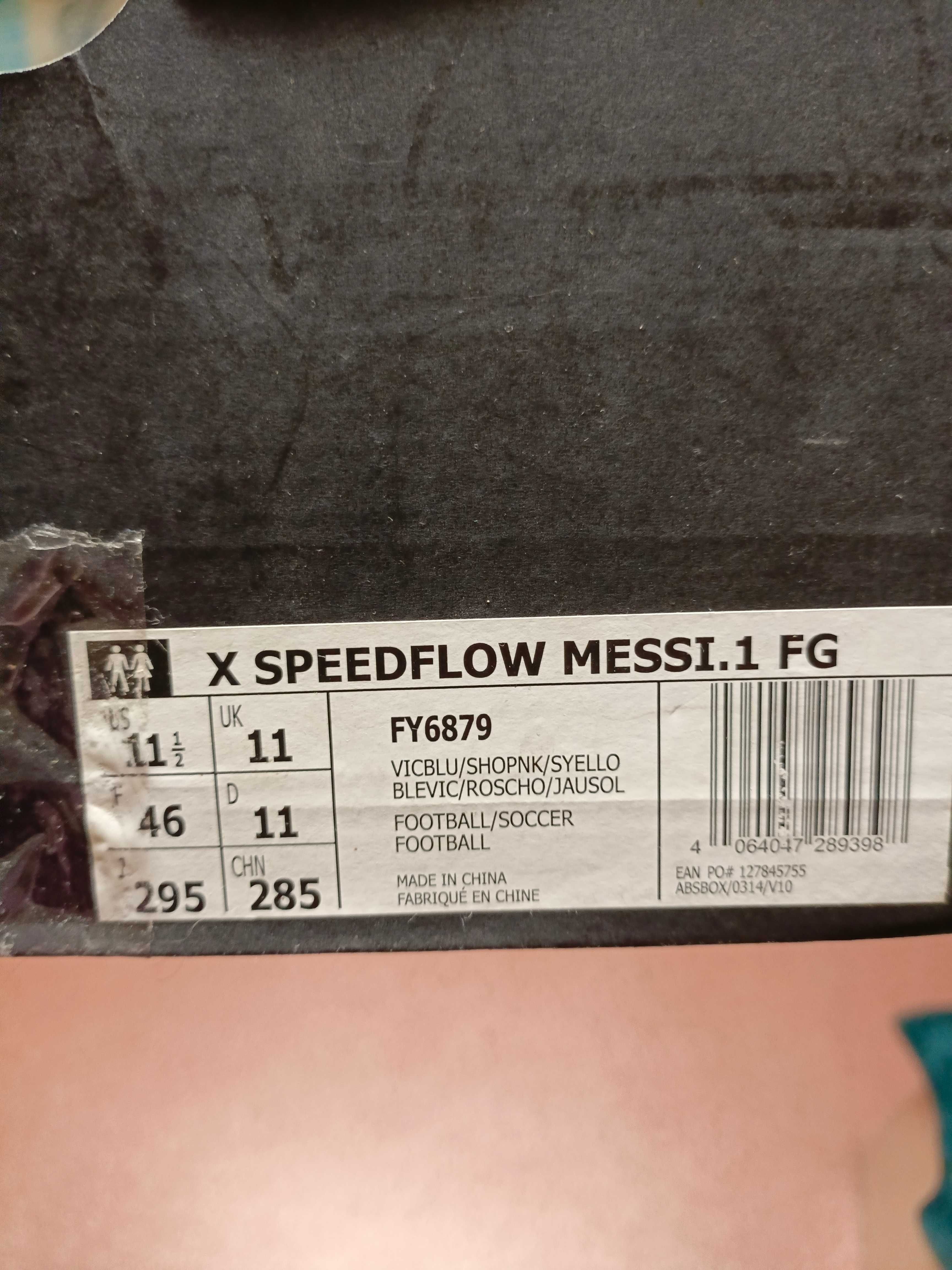 Eu-46, 29cm Adidas X Speedflow Messi