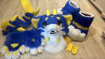 Fursuit full partial - rekin mix