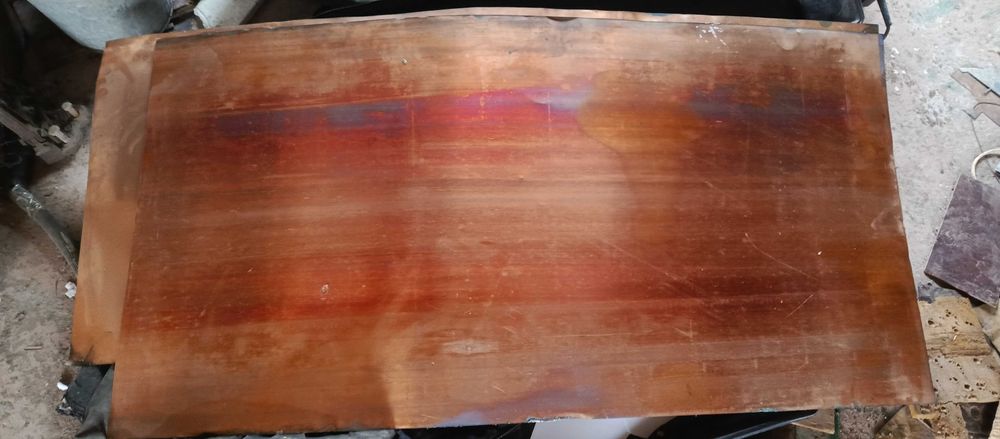 продам три листа меди.