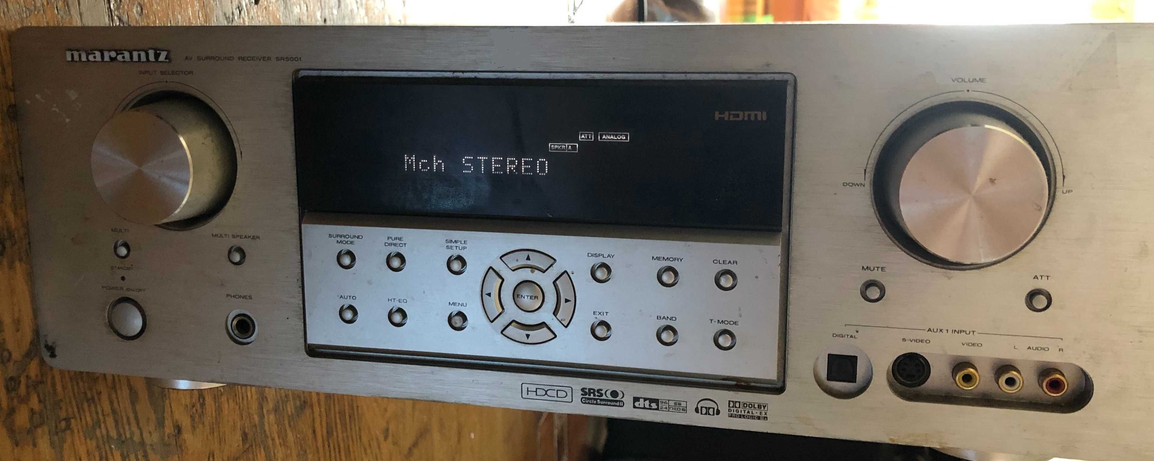 Підсилювач EVM CX 1004 ресівер MARANTZ SR 5001