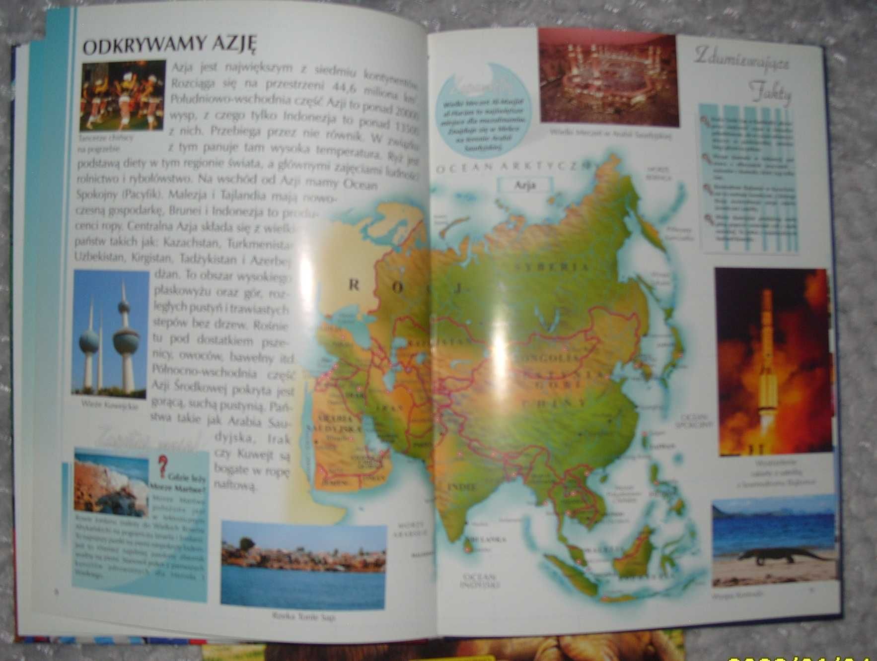 _,,Encyklopedia Atlas Świata" oraz  ,,Wielki Atlas Zwierząt"_