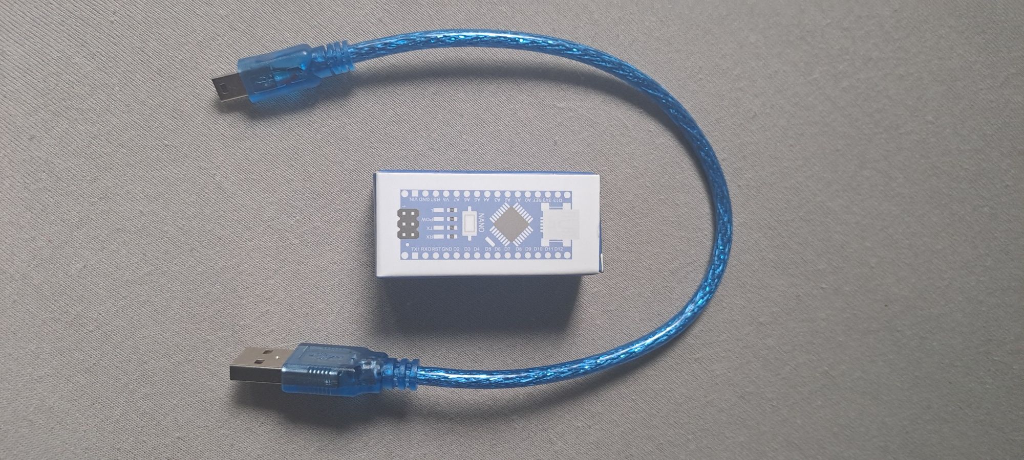 Arduino nano i arduino uno 2 sztuki + kable