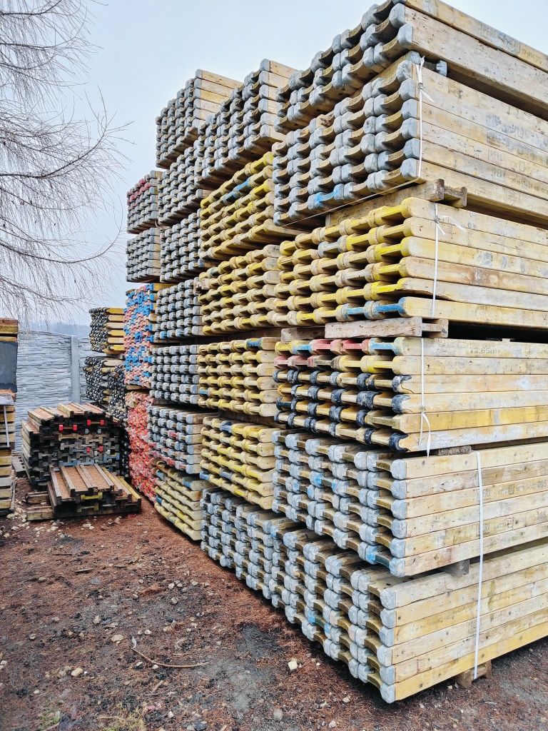 Dźwigary doki belki płyty stropowe  stemple gitterbox