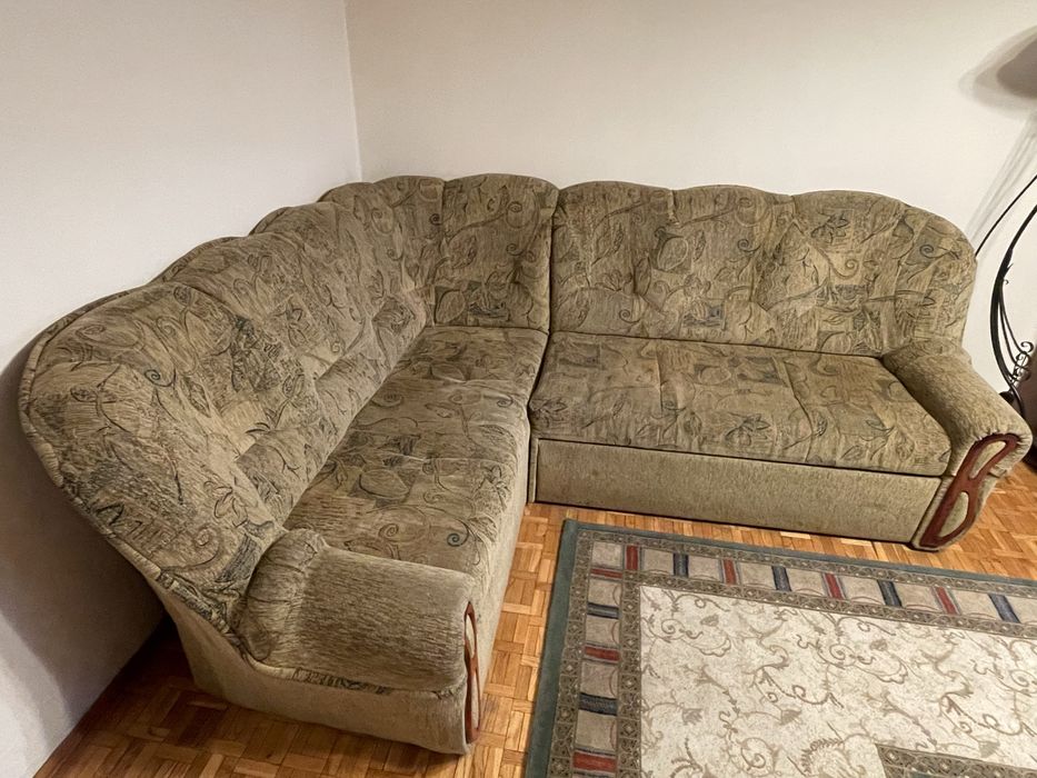 Narożnik, kanapa, oddam za darmo Sosnowiec