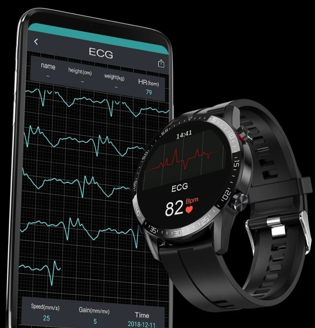 Smartwatch Lemfo modelo L13 (Faz chamadas telefónicas Recebe mensagens