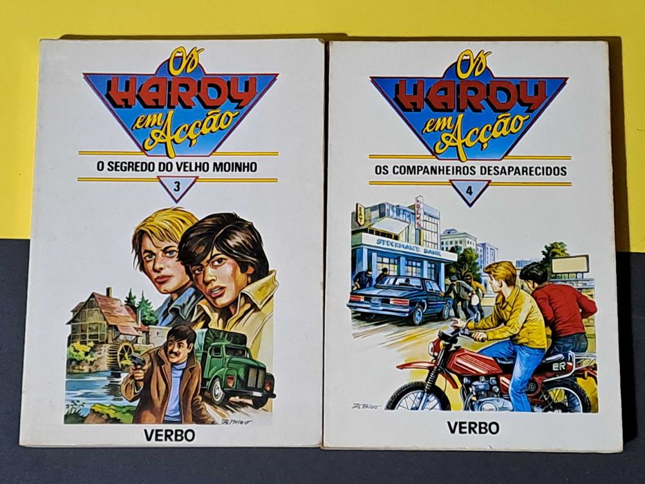 Franklin W. Dixon - Os Hardy (Colecção de 10 volumes)