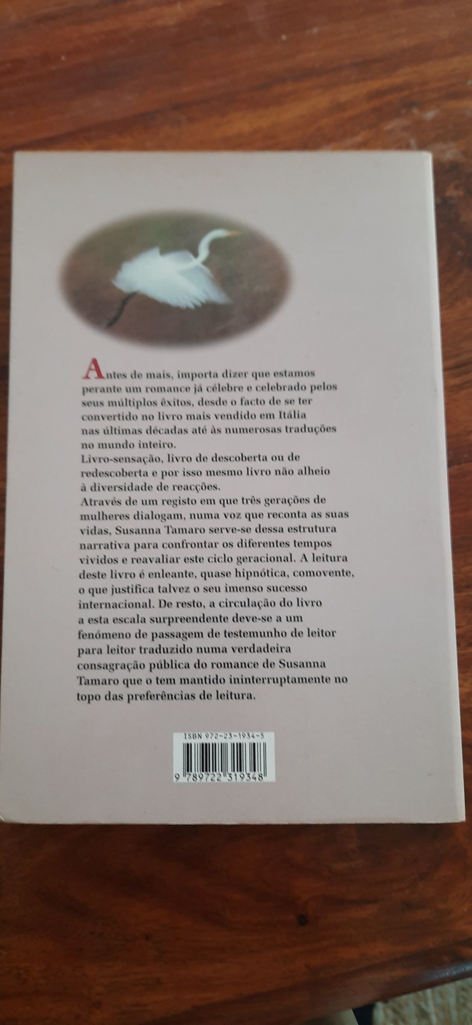 Livro Vai aonde te leva o coração