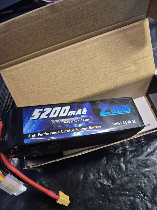 Батарея для fpv дрона lipo 5200 6s
