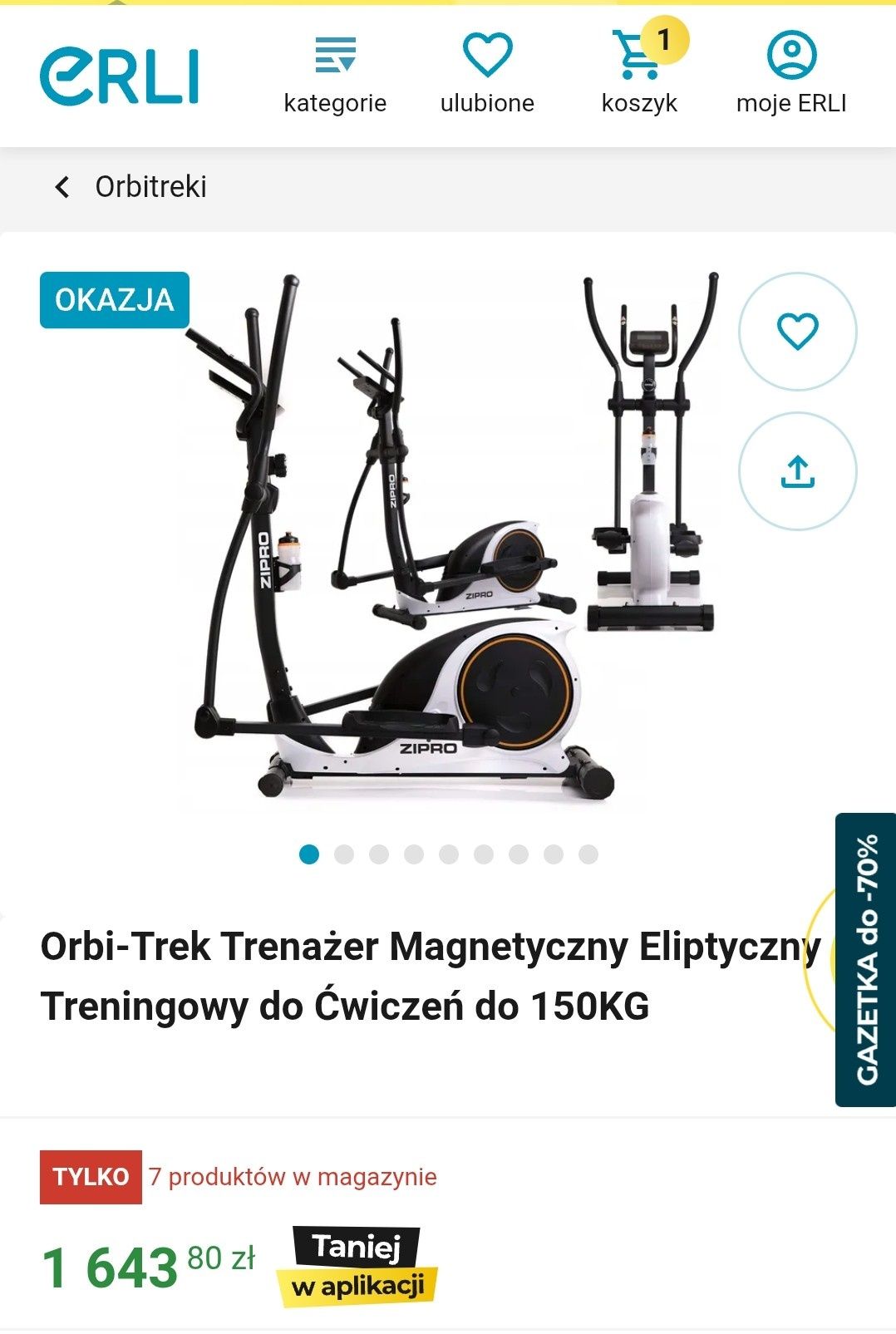 Orbitrek Zipro Hulk RS