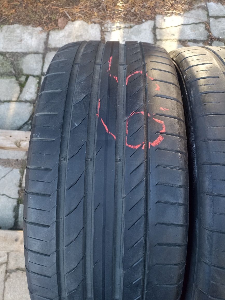 Opony letnie 235 45 .20 100V XL SUV Continental 24/25 tydz 2019r.