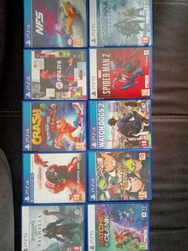 Sprzedam PlayStation 5 i 10 gier