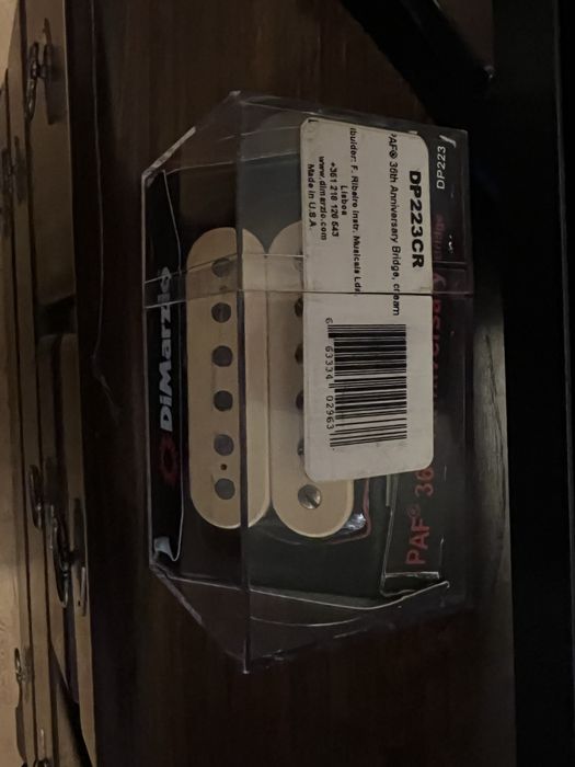 Dimarzio Dp223FBK humbucker