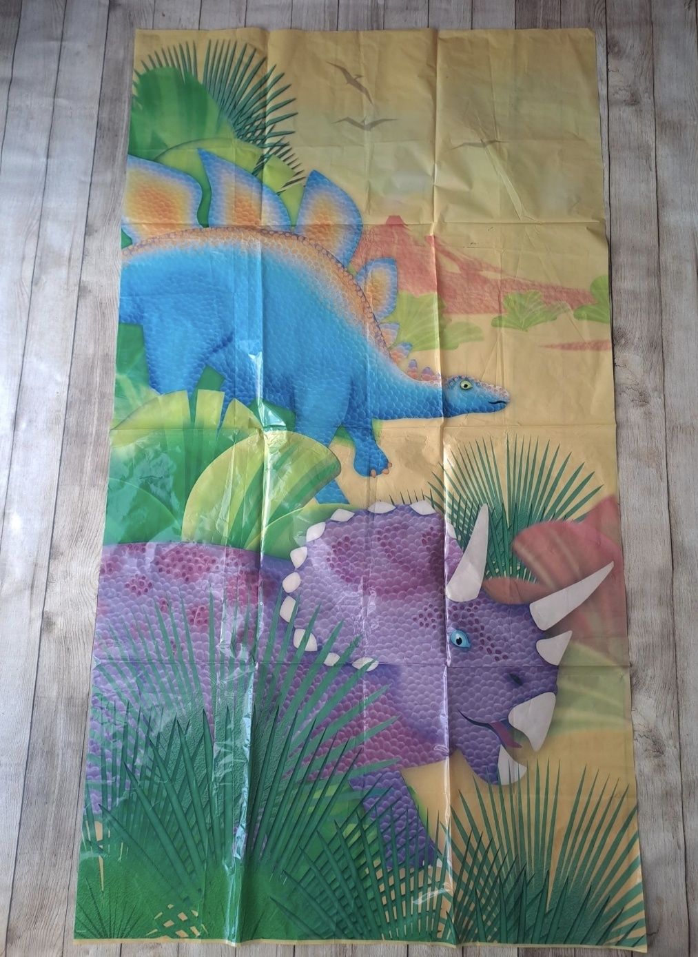 Painéis Dinossauros em plastico 150x70cm