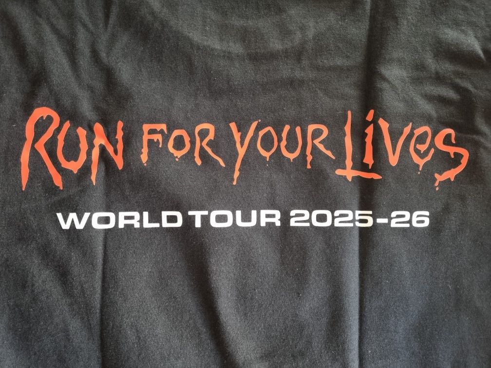 Tshirt Iron Maiden Tour 2025 M Nova