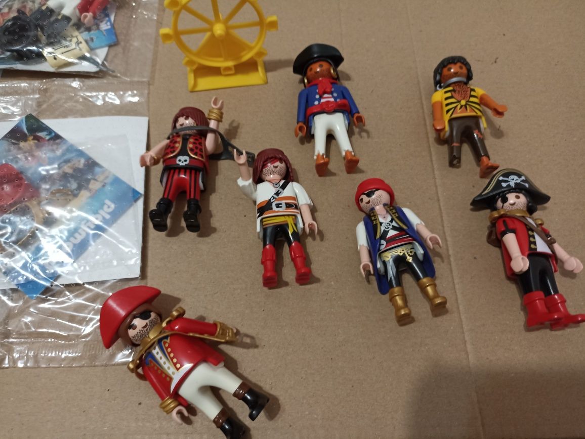 16 figurek playmobil i geobra Playmobil 1974 piraci