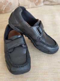 Кожанные  туфли GEOX для мальчика, мокасины  р. 31 (20.5)