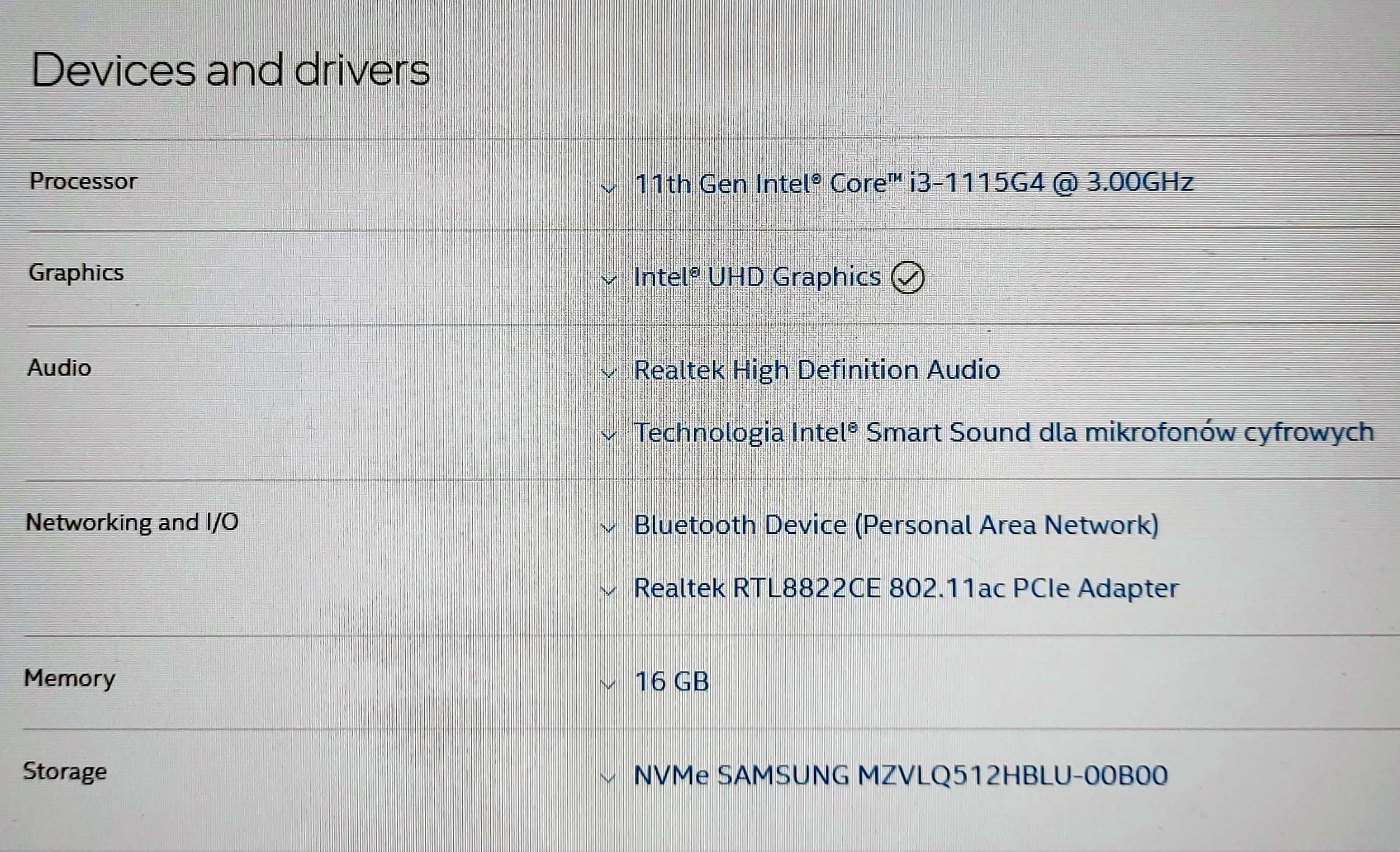 Jak Nowy! HP 14 cali IPS Intel-11gen 16GB SSD512GB Win11+Office
