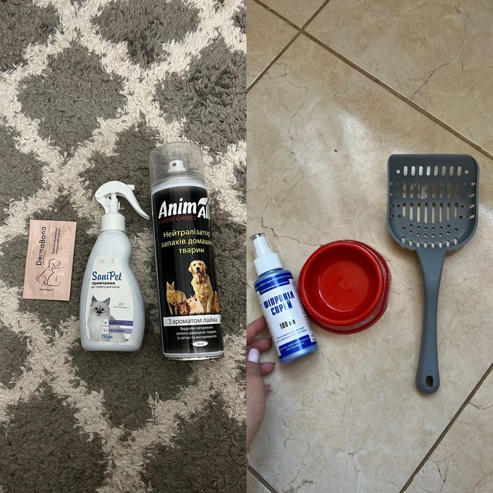 лопатка миска приучение к горшку животных нейтрализатор запахов