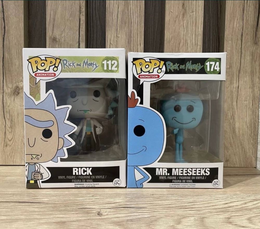 Фігурка Funko Pop Фанко Поп Містер Місікс Рік та Морті Mr. Meeseeks