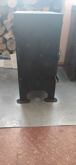 Буржуйка/пічка (мобільна) опалення для дому із варильною поверхньою